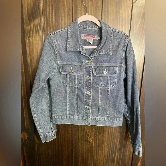 RARE FIND Vintage-Y2K Silver Jeans Denim Jacket. Size: Large - Picture 14 of 14